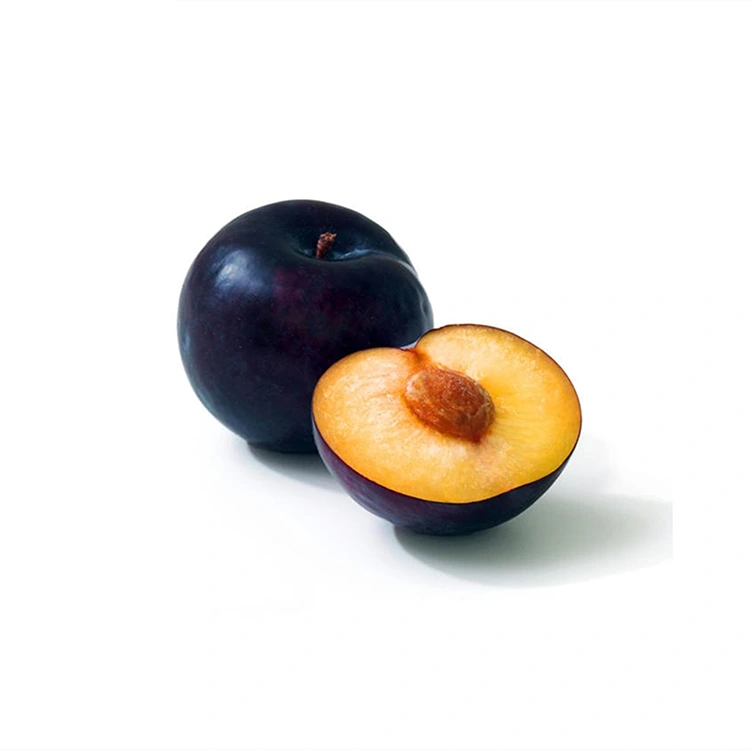 නැවුම් ඉස්ම සහිත කළු ප්ලම්